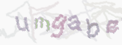 CAPTCHA-Bild zum Spam-Schutz 